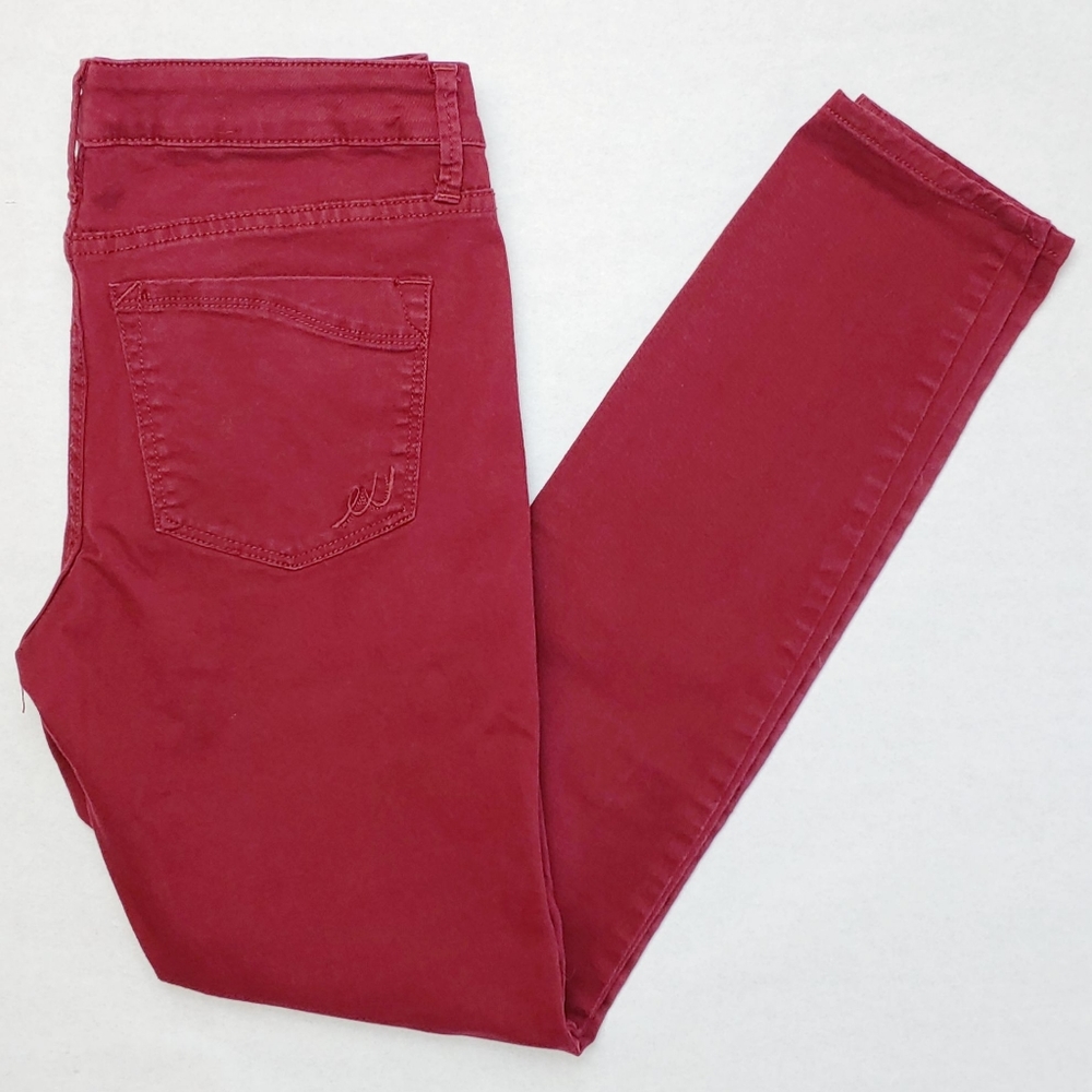 Express cranberry 5-pocket jeans skinny fit 8